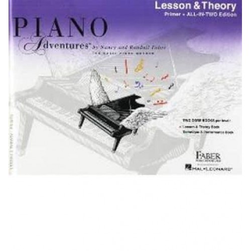 Piano Adventures All in Two Primer Lesson & Theory Anglicised Pf Bk