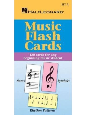 Music Flash Cards - Set A Hal Leonard Student Piano Library