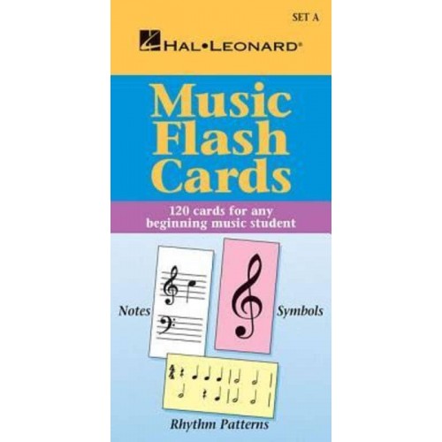 Music Flash Cards - Set A Hal Leonard Student Piano Library
