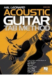 Hal Leonard Acoustic Guitar Tab Method Book 1 Gtr Bk Only