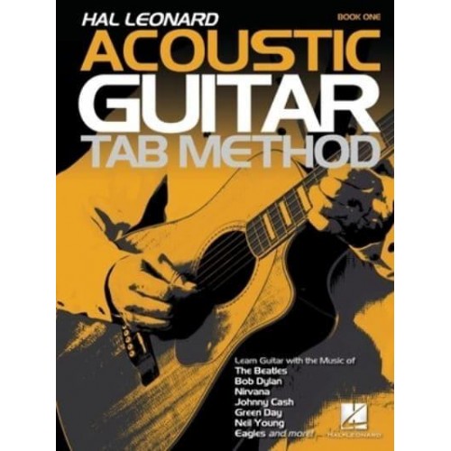Hal Leonard Acoustic Guitar Tab Method Book 1 Gtr Bk Only
