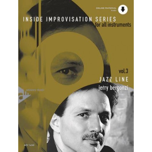 Inside Improvisation, Vol 3 Jazz Line (For All Instruments), Book & CD