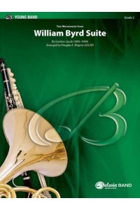 William Byrd Suite By Gordon Jacob (1895-1984), Conductor Score & Parts - Belwin Young Band