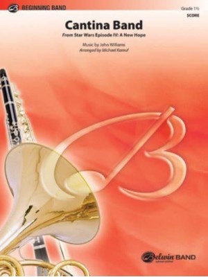 Cantina Band From Star Wars Episode IV: A New Hope, Conductor Score - Pop Beginning Band