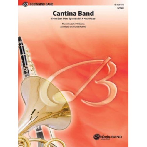 Cantina Band From Star Wars Episode IV: A New Hope, Conductor Score - Pop Beginning Band