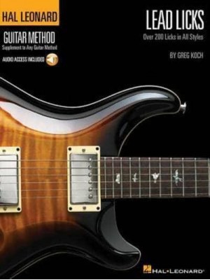 Lead Licks - Hal Leonard Guitar Method (Songbooks)