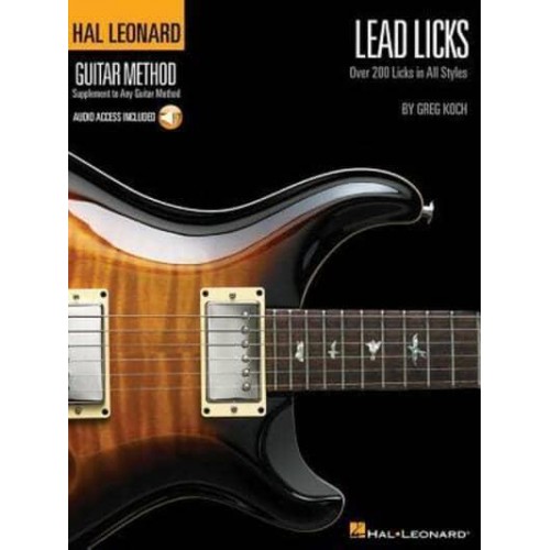 Lead Licks - Hal Leonard Guitar Method (Songbooks)