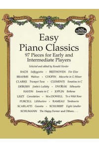 Easy Piano Classics 97 Pieces for Early and Intermediate Players - Dover Classical Piano Music