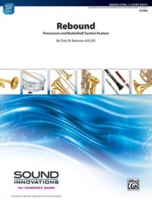 Rebound Percussion and Basketball Section Feature, Conductor Score - Sound Innovations for Concert Band