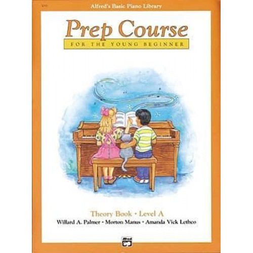 Alfred's Basic Piano Library Prep Course Theory Book Level A
