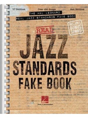 The Hal Leonard Real Jazz Standards Fake Book C Edition - Fake Books