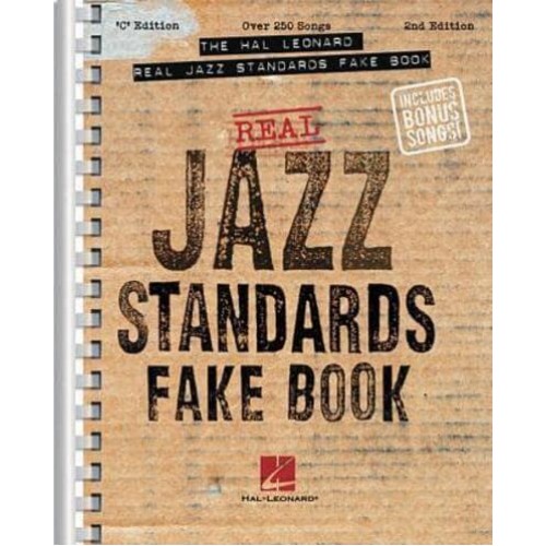 The Hal Leonard Real Jazz Standards Fake Book C Edition - Fake Books