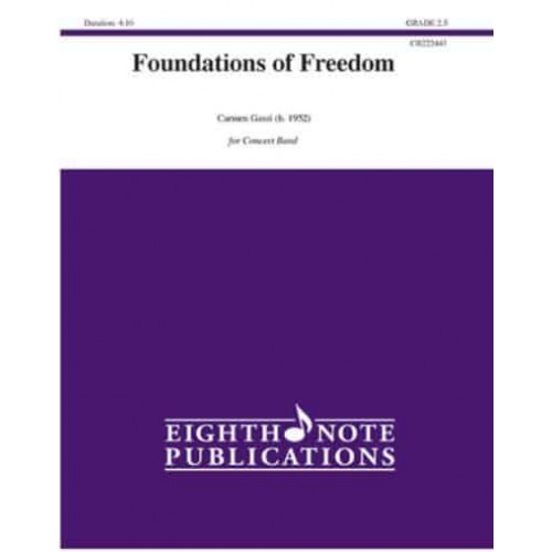 Foundations of Freedom Conductor Score & Parts - Eighth Note Publications