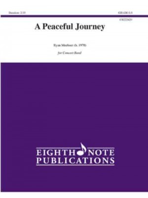 A Peaceful Journey Conductor Score & Parts - Eighth Note Publications