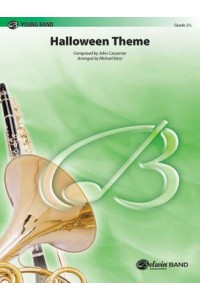 Halloween Theme Conductor Score & Parts - Pop Young Band