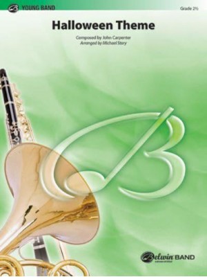 Halloween Theme Conductor Score & Parts - Pop Young Band