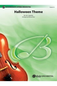Halloween Theme Conductor Score & Parts - Pop Intermediate String Orchestra