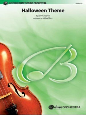 Halloween Theme Conductor Score & Parts - Pop Intermediate String Orchestra