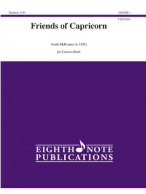 Friends of Capricorn Conductor Score & Parts - Eighth Note Publications