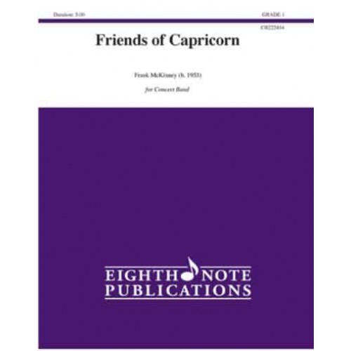 Friends of Capricorn Conductor Score & Parts - Eighth Note Publications