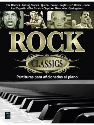 Rock Classics Partituras Para Aficionados Al Piano Con Acordes