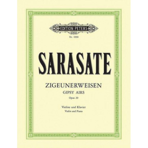 Zigeunerweisen (Gypsy Airs) Op. 20 (Ed. For Violin and Piano by the Composer) For Violin and Orchestra - Edition Peters