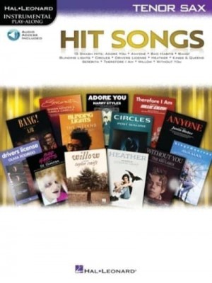 Hit Songs: Tenor Sax Play-Along With Audio Demo and Backing Tracks