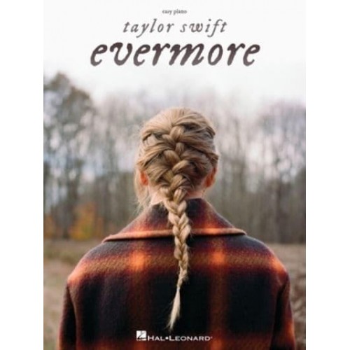 Taylor Swift - Evermore Easy Piano Songbook With Lyrics