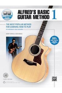 Alfred's Basic Guitar Method, Bk 1 The Most Popular Method for Learning How to Play, Book & Online Audio - Alfred's Basic Guitar Library