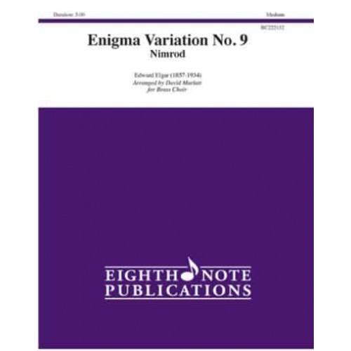 Enigma Variation No. 9 Nimrod, Score & Parts - Eighth Note Publications