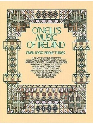 O'Neill's Music of Ireland Over 1,000 Fiddle Tunes - Fiddle