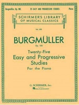 Twenty-Five Easy and Progressive Studies for the Piano, Op. 100 Schirmer Library of Classics Volume 500 Piano Solo