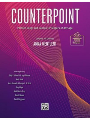Counterpoint Partner Songs and Canons for Singers of Any Age - Partner Songbooks