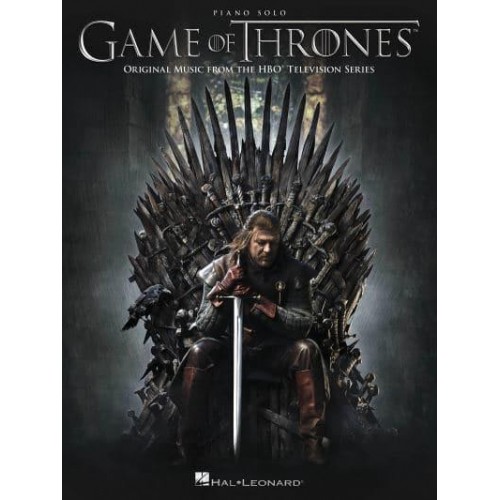 GAME OF THRONES ORIGINAL MUSIC FROM THE HBO TV SERIES PIANO SOLO BOOK