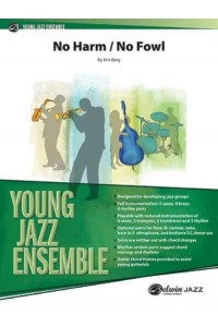 No Harm / No Fowl Conductor Score & Parts - Young Jazz Ensemble