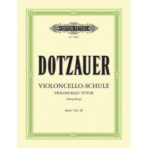 Violoncello Tutor Upper Positions - Edition Peters