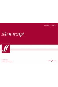 75-Page A3 Manuscript Pad, 18-Stave