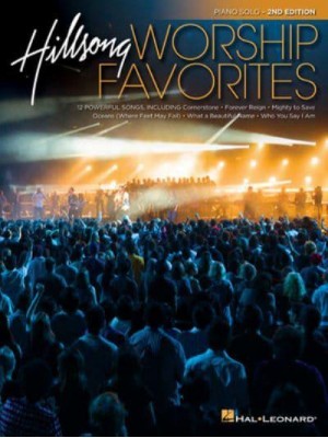 Hillsong Worship Favorites Piano Solo Songbook