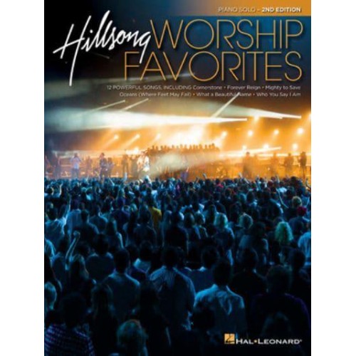 Hillsong Worship Favorites Piano Solo Songbook