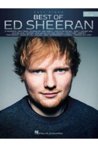 Best of Ed Sheeran - 3rd Edition Easy Piano Songbook