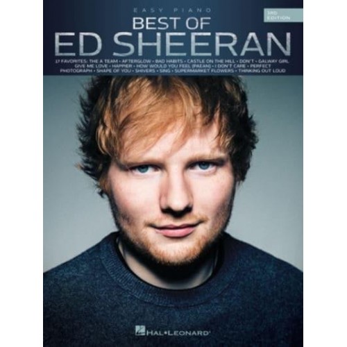Best of Ed Sheeran - 3rd Edition Easy Piano Songbook