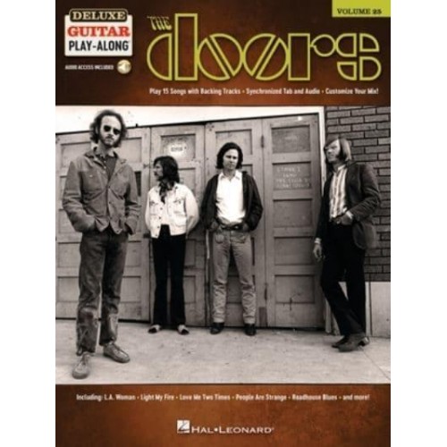 The Doors: Deluxe Guitar Play-Along Volume 25 - 15 Songs With Backing Tracks & Synchronized Tab and Audio