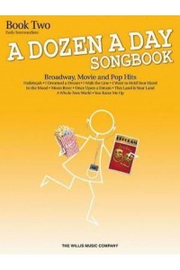 A Dozen a Day Songbook - Book 2 Early Intermediate Level