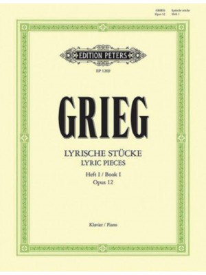 Lyric Pieces for Piano, Book 1 Op. 12 - Edition Peters