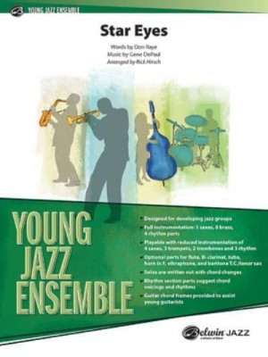 Star Eyes Conductor Score & Parts - Young Jazz Ensemble