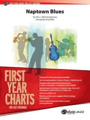 Naptown Blues Conductor Score & Parts - First Year Charts for Jazz Ensemble