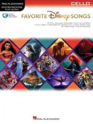 Favorite Disney Songs: Instrumental Play-Along for Cello