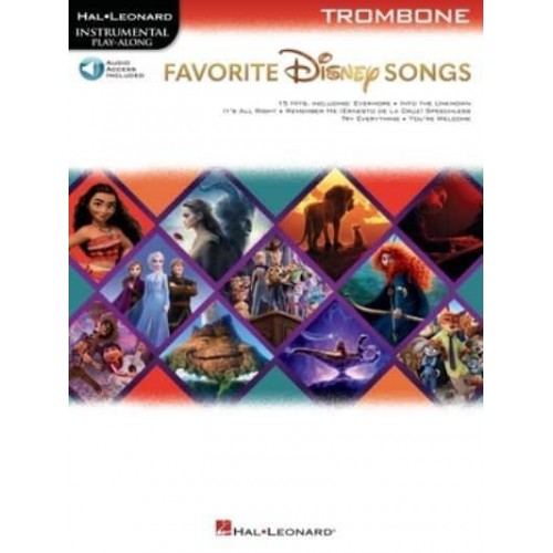 Favorite Disney Songs: Instrumental Play-Along for Trombone