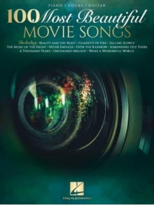 100 Most Beautiful Movie Songs Piano/Vocal/Guitar Songbook