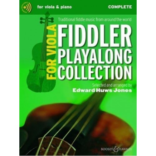 Fiddler Playalong Collection Traditional Fiddle Music from Around the World for Viola (2 Violas) and Piano, Guitar Ad Libitum
